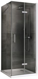 Душевой уголок ABBER Zart AG08100P-S71 100x70см хром